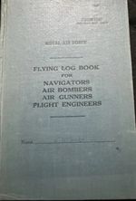 RAF Flying Log Book Farnborough Boscombe Down Sikorsky S51 Experimental RAF