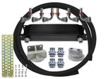 MOCAL M18 TOP EXIT OIL COOLER & REMOTE FILTER RELOCATION KIT ASTRA CORSA NOVA