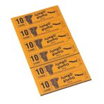750 BOOKS 10 PAGE GAME STRIPS OF 6 TV JUMBO BINGO TICKET SHEET BIG BOLD NUMBERS