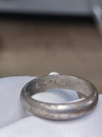 Rare Ww2  1935 Italian Fascist Era "Oro alla Patria" Wedding Ring