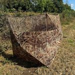 Pop Up Blind Three Sided Stubble & Wetland Camo Hunting Hide