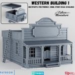 Wargaming Terrain Wild West Building Various Scales Historical Wargaming (US ta