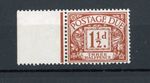 Postage Due 1½d value in Chestnut MNH Harrison & son 1923