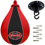 FARABI Leather Speed Ball Training Punching Ball Boxing Speedball With Swivel