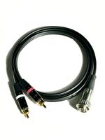 Naim Audio 5 Pin Din Twist Lock to 2 x RCA Phono Lead