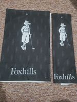 Fold Golf Foxhills Towel Set of 2 90X50cm 40X50 CM Golf Towel