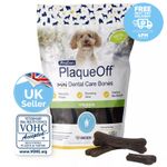 Dental PlaqueOff Mini Bones Veggie Clinically Proven to Reduce Tartar Plaque