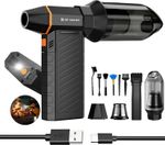 K&F Concept 2-in-1 Magnetic Compressed Air Duster 300000RPM Vacuum Cleaner|