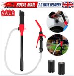 Portable Power Battery Fuel Pump Up To 2.5 Gallons Water & Fuel Transfer Pump