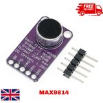 MAX9814 Electret Microphone Amplifier Module AGC Auto Gain Control, for Arduino