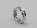 Tiffany & Co 1837 Ring Sterling Silver 925 Band | Size R | EU 59 | Vintage 1997