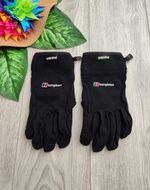 Berghaus Winbstopper Black Men's Fleece Gloves Size M