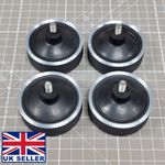 X4 Turntable Insulator Foot/Feet for Technics SL1200/1210 MK2 UK Fast Dispatch 