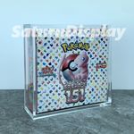 Pokemon (JP Japanese ) Acrylic Display Case Fits Standard Sized Booster Box