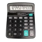 12 Digit Display Large Button Desktop Calculator Home Office School Stationery