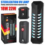 Fish Tank UV Sterilization Lamp Aquarium Ultraviolet Submersible Algae Removal