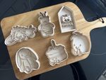 6 Jelly Cat Inspired Cookie Cutter Set