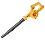 Cordless Air Blower Leaf Snow Dust Home Cleaner for Dewalt 18V Battery Charger