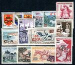 Reunion 1953 Yvert 307-319 ** MNH Impeccable Set €215 (F4010