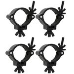 4 x Equinox TC 50S Aluminium 50kg 48-51mm Half Coupler Black