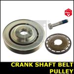 Crankshaft Belt Pulley Fits FORD GALAXY GRAND C-MAX KUGA OPT2/2 2.0 5FE9