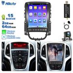 9.7" For Vauxhall Astra J 2009-2015 Android 15 Car Stereo Radio GPS DAB Carplay