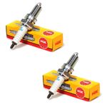 2x NGK DPR8EA-9 Spark Plugs for Honda GL 650 Silver Wing 83-86