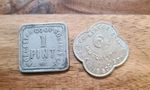 Worcester Co Op Token Worcestershire Trade Token 6d & 1 Pint Collectable 