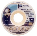 Crupie x ODB Wu Tang Clan ID Welfare Card Wide Shape White Skateboard Wheels 52 