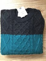 Job lot 10 Topman  Aran Style Acrylic Grey Blue Cable Knit Jumper S XS Resale