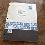 ZILOG Z80 CPU TECHNICAL  MANUAL / BOOK