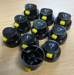 Aerosol Adjustable Fan Nozzles. Pack Of 10. Male Fitting.