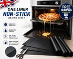2 Pack Oven Liner Mats – Easy Clean Non-Stick Baking & Stove Protector UK