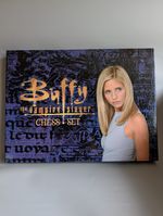 Vintage BUFFY THE VAMPIRE SLAYER Chess Set 2000 Trademark Toys 100% Complete