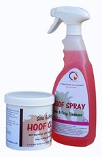 Hoof Clay 900 g and Hoof Spray 750 ml Saver Combo by Horse Leads