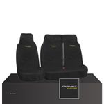 FOR FORD TRANSIT CUSTOM - HEAVY DUTY FRONT VAN SEAT COVERS - RUGGED & WATERPROOF