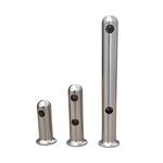 Fiddle Rail / Gallery Rail - Stainless Steel:  35mm / 50mm / 100mm Posts & Rods