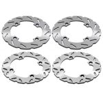 4x Front Rear Brake Discs Rotors For Can-Am Commander Maverick Max 1000 STD XRS