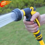 8 Function Spray Nozzle - Water Hose Gun Multi Pattern Garden Adjustable Mist