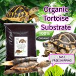 Tortoise Habitat Soil | 100% Organic Coco Coir Substrate, Reptiles & Amphibian