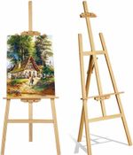 5FT Studio Wooden Easel Display Art Craft Artist Wedding Painting Stand For Gift
