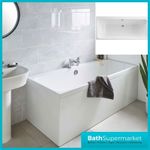 Profile Thin Edge Double Ended Bath – 1600, 1700, 1700x750mm –UK Made by Carron 