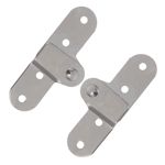 2 Pcs Folding Step Ladder Hinge Attachment Attic Replacement Kit