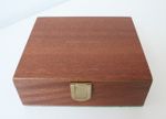 JAQUES LONDON Casino Poker Chips in Lovely Mahogany Box - Very Good Condition