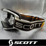 MOTOCROSS MX GOGGLES - Scott Fury Race Ready Motocross Goggles Retro Brown