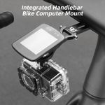 T- Out Front Adjustable Computer Mount Integrated Handlebar Bike