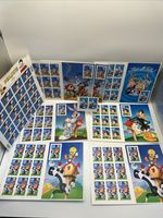 Stamp Collection Cartoons Mint Condition