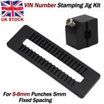 For VESPA VIN Jig Number Letter Stamp Engine & Frame Punch Guide Mount 5-8mm