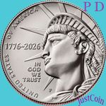 2026 P&D SemiQuinCentenial HALF DOLLAR TWO COINS SET * PRESALE RELEASE May 05th