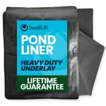 Swell Pond Liner Lifetime With Heavy Duty Underlay + Free Delivery Garden Fish